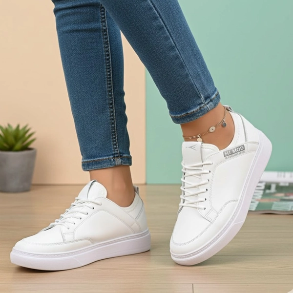 کفش ونس بند کشی چرمی های مد هوگو دوردوخت